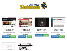 Tablet Screenshot of brwebsistemas.com.br